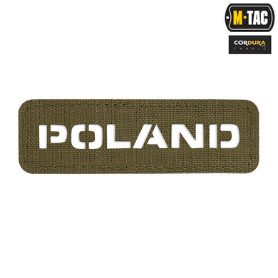 M-Tac patch Poland Laser Cut Ranger Green