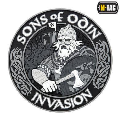 M-Tac patch Sons of Odin 3D PVC Black/Gray