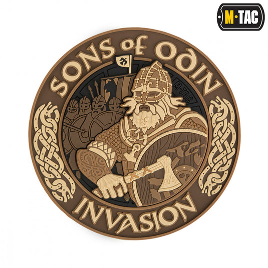 M-Tac patch Sons of Odin 3D PVC Coyote