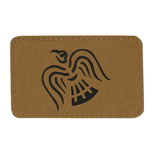 M-Tac Patch Raven Flag Laser Cut Coyote/Black