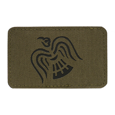 M-Tac Patch Raven Flag Laser Cut Ranger Green/Black