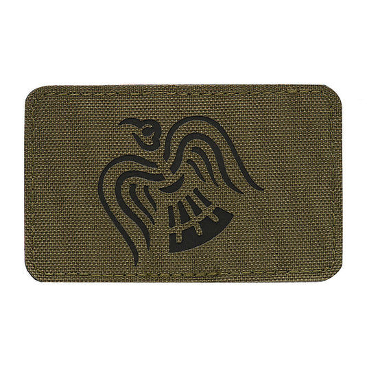 M-Tac Patch Raven Flag Laser Cut Ranger Green/Black