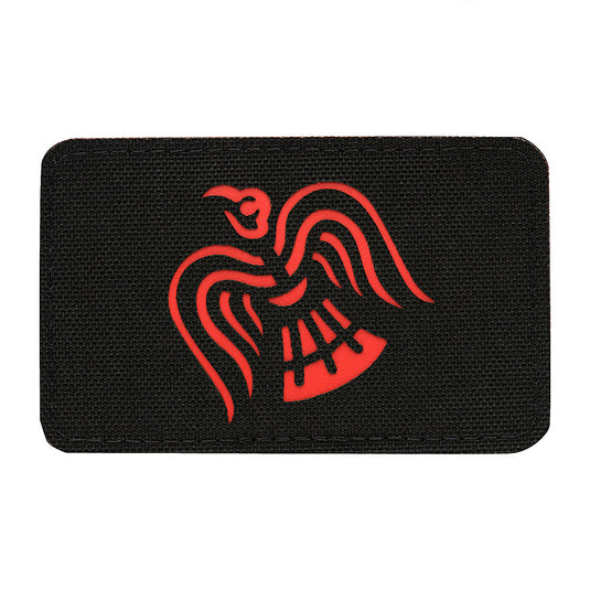 M-Tac Patch Raven Flag Laser Cut Black/Red