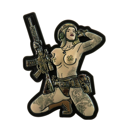 M-Tac Patch Tactical Girl #1 Scandinavian PVC MC