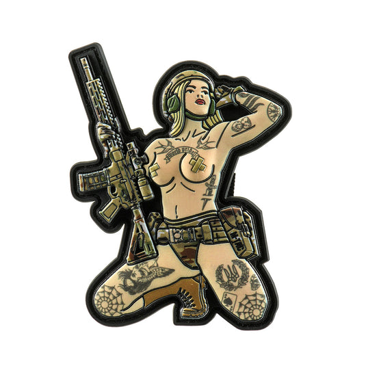 M-Tac Patch Tactical Girl #1 Yakuza PVC Multicam