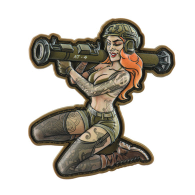 M-Tac patch Tactical girl #10 PVC Scandinavian