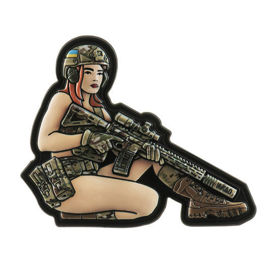 M-Tac patch Tactical girl #2 PVC MC