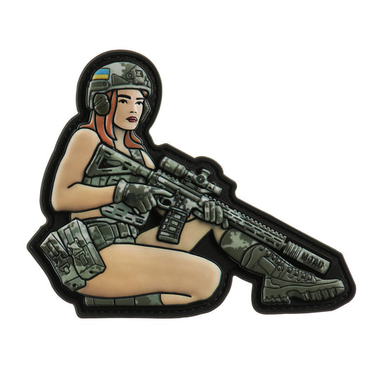 M-Tac patch Tactical girl #2 PVC MM14