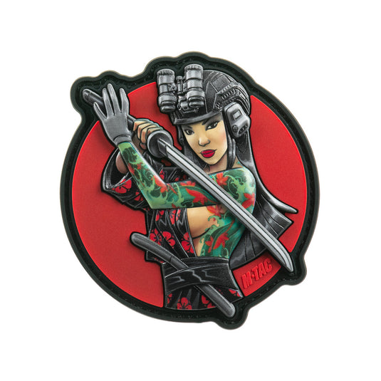 M-Tac patch Tactical girl #3 Watterfall Turquoise PVC