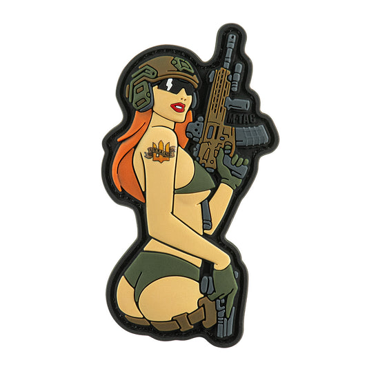 M-Tac Patch Tactical Girl #4 PVC Ore