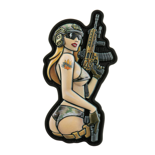 M-Tac Patch Tactical Girl #4 PVC MC