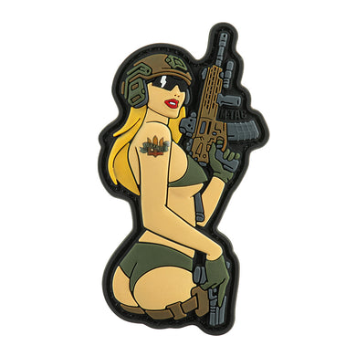 M-Tac Patch Tactical Girl #4 PVC Blonde