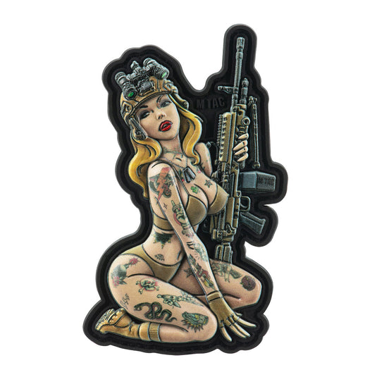 M-Tac Patch Tactical Girl #5 tattoo v3PVC