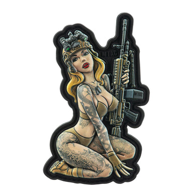 M-Tac Patch Tactical Girl #5 tattoo v2 PVC