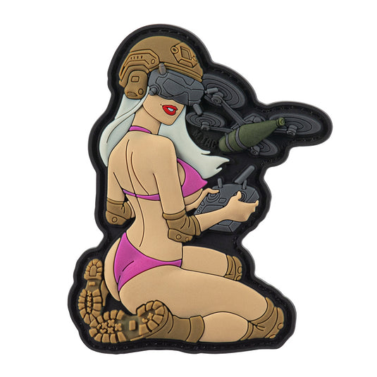 M-Tac Patch Tactical Girl #6 PVC Blonde