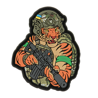 M-Tac patch Tiger Green tape PVC MC