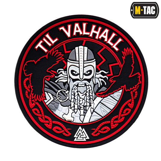 M-Tac patch Til Valhall PVC Black/Red