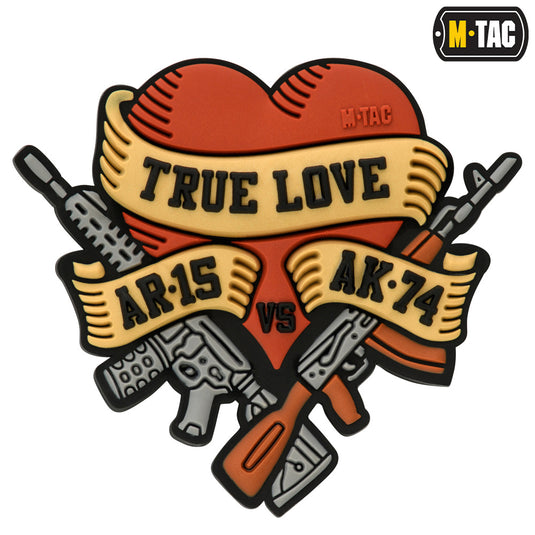 M-Tac patch True Love PVC Red