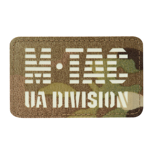 M-Tac patch UA Division Laser Cut Multicam/GID