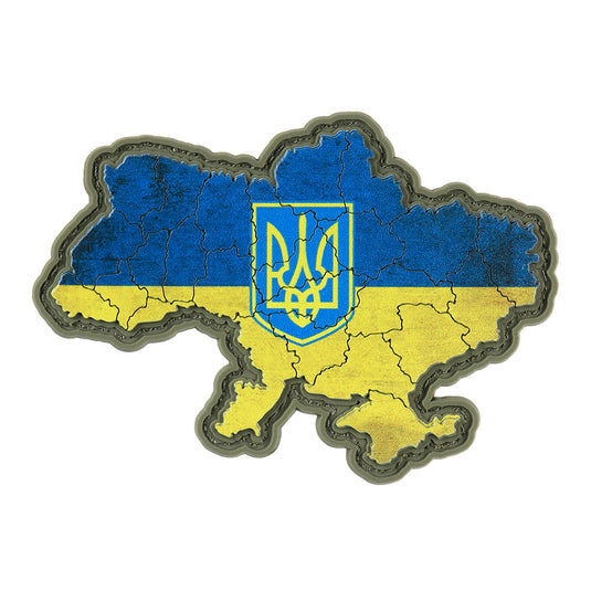 M-Tac Patch Ukraine Coat of Arms Yellow & Blue