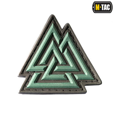 M-Tac patch Valknut PVC Black/Olive