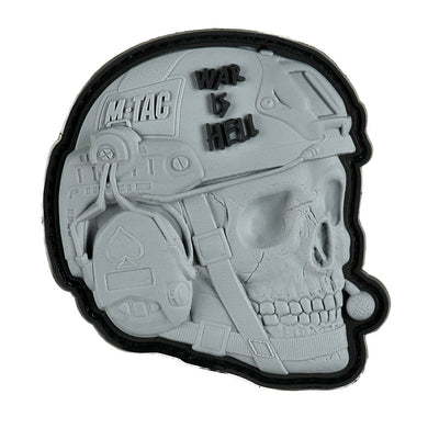 M-Tac Patch War is Hell 3D PVC Grey