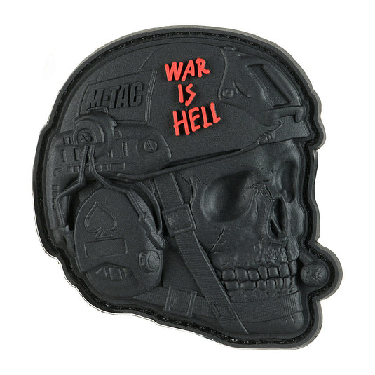 M-Tac Patch War is Hell 3D PVC Black