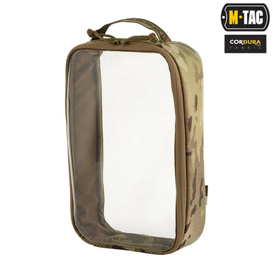 M-Tac utility travel case clear Elite Large (30X19 cm) Multicam