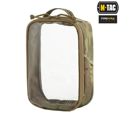 M-Tac utility organizer transparent Elite Small (22X14 cm) Multicam