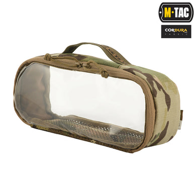 M-Tac utility organizer transparent Elite Medium (26X11 cm) Multicam