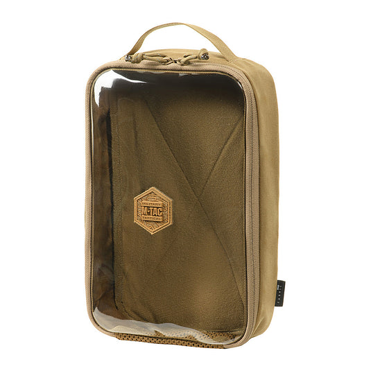 M-Tac utility organizer transparent Elite Large Gen.II Coyote