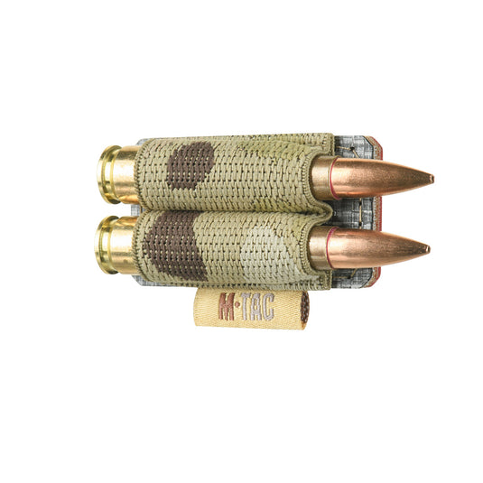 M-Tac Bandolier with Velcro for 2 cartridges cal. 308 Multicam