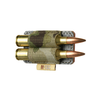 M-Tac Bandolier with Velcro for 2 cartridges cal. 338 Multicam