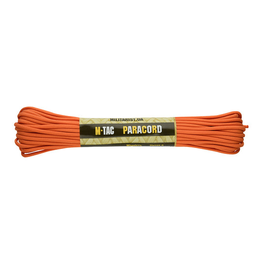 M-Tac paracord 550 type III Orange 15m
