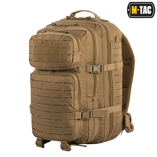 M-Tac Large Assault Pack Backpack Laser Cut Tan