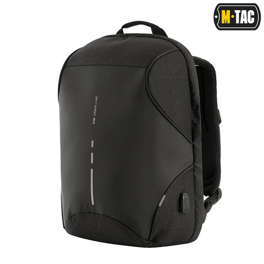 M-TAC Backpack Urban Line Anti Theft Shell Pack Dark Grey/Black