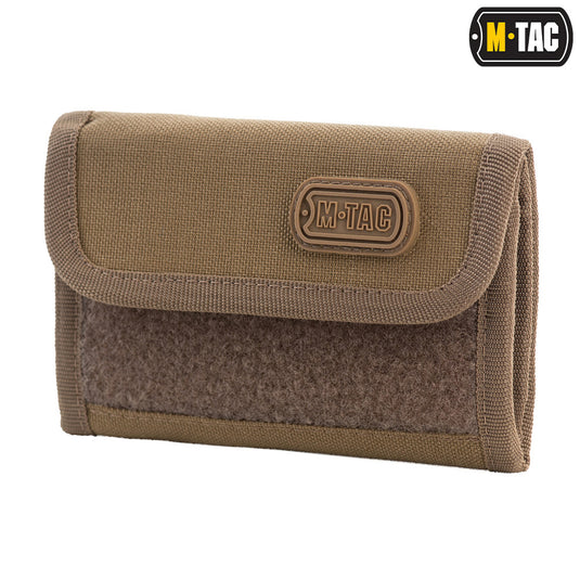 M-Tac wallet with patch panel Elite Coyote