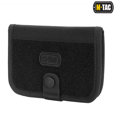 M-Tac wallet with patch panel Elite Large Black