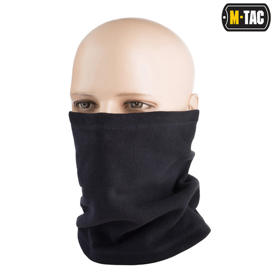 M-Tac fleece neck gaiter 1/2 with drawstring Dark Navy Blue