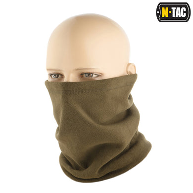 M-Tac fleece neck gaiter with drawstring Dark Olive