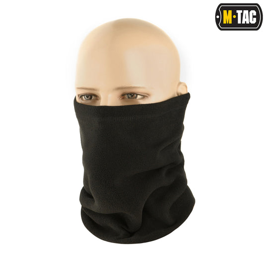 M-Tac fleece neck gaiter with drawstring Black