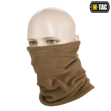 M-Tac fleece neck gaiter with drawstring Coyote