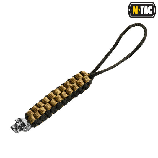 M-Tac Knife Lanyard Cuboid Skull Black/Coyote