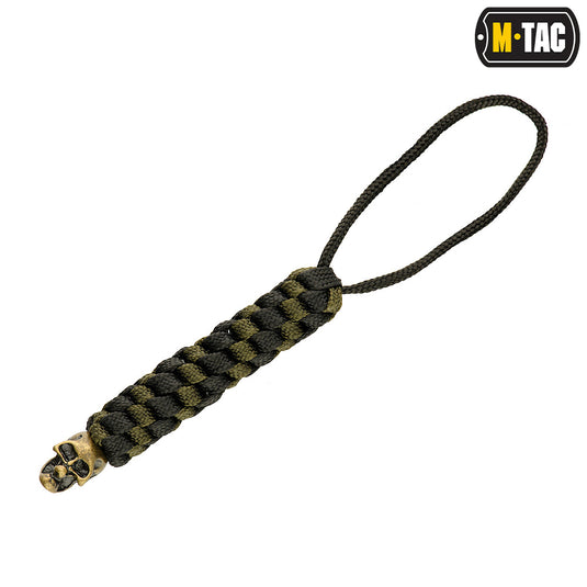 M-Tac Knife Lanyard Helix Skull Black/Olive