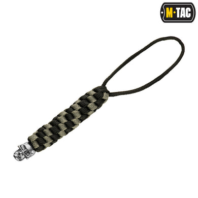 M-Tac Knife Lanyard Helix Skull Black/Grey