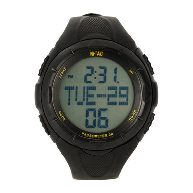 M-Tac Tactical Watch With Pedometer Black