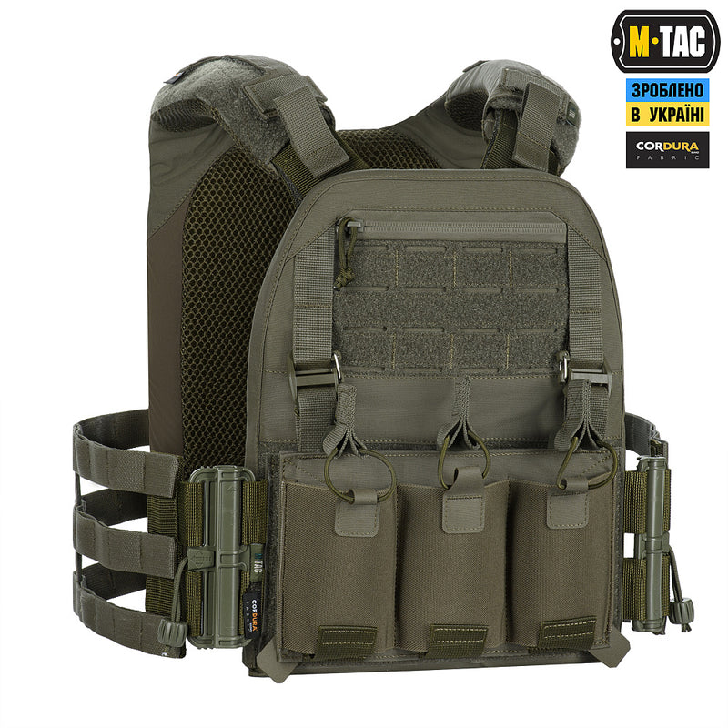 Load image into Gallery viewer, M-Tac Plate Carrier Cuirass Elite - Ranger Green
