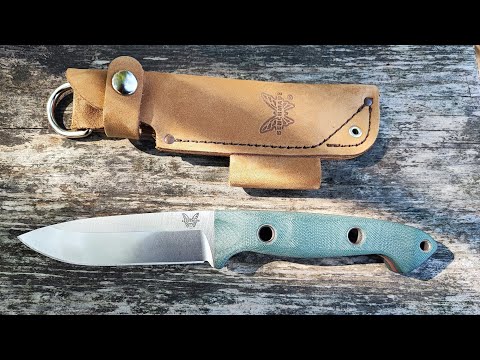 Load and play video in Gallery viewer, Benchmade Fixed Adamas 375FE-1 hiking knife
