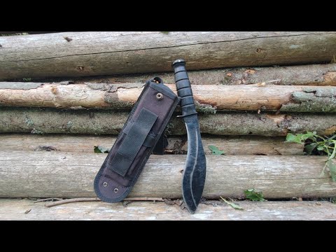 Load and play video in Gallery viewer, Ka-Bar Kraton G 1280 Combat Kukri 8.5&quot;
