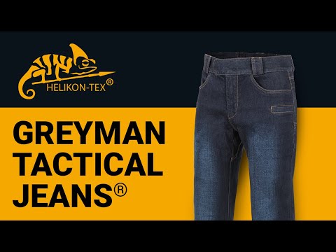 Load and play video in Gallery viewer, Helikon Greyman Tactical Jeans - Denim Mid
